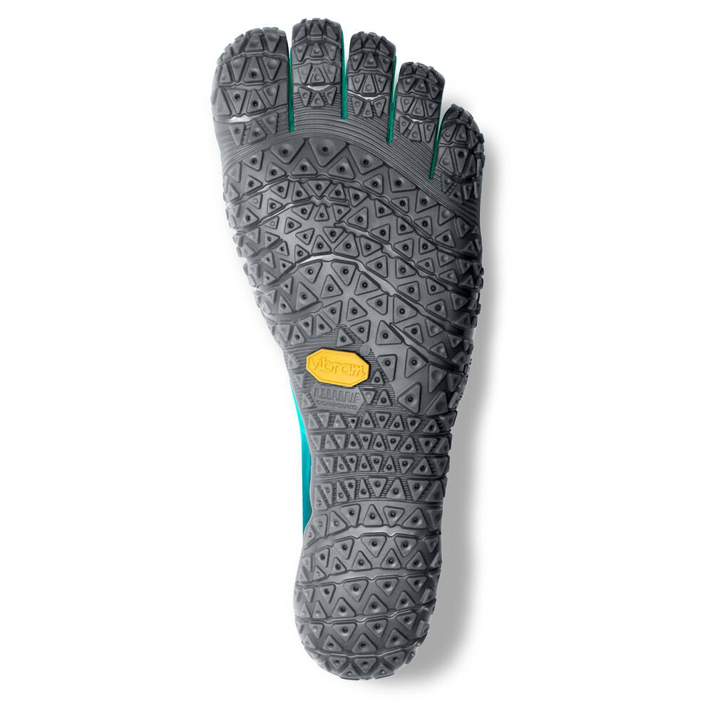 Vibram FiveFingers Dames V-Alpha - Bergschoenen Turquoise/Blauw - 860325DGR